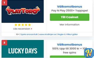 Senaste Nya Casinon .